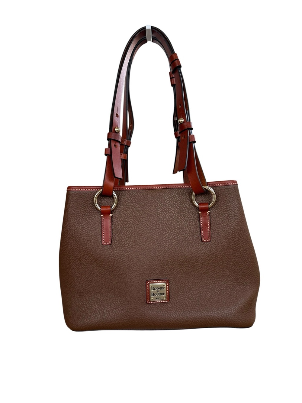 Dooney & Bourke Pebble Grain Leather Tote Bag Brown K2608137